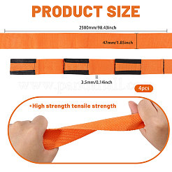 4 Stück Nylon-Möbeltransportgurte&nbsp;AJEW-CA0005-38