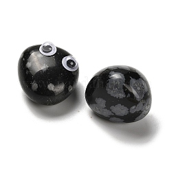Natürliche Schneeflocke Obsidian Display Dekorationen&nbsp;G-H073-04C
