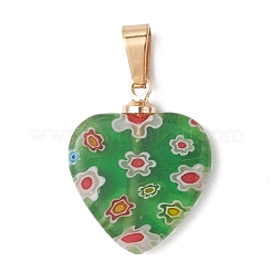 Manuell Millefiori Glas Anhänger&nbsp;PALLOY-JF05133