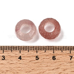 Perles européennes en quartz fraise naturel&nbsp;GG-NH0003-A08