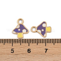 304 Edelstahl-Emaille-Anhänger&nbsp;STAS-G357-21G-01