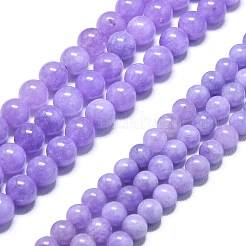 Chapelets de perles en jade de malaisie naturelle&nbsp;G-L645-A01-6mm-05