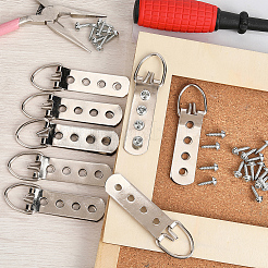 10 Stück Bilderhaken-Aufhänger aus Eisen&nbsp;FIND-CP0003-33