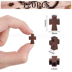120pcs natürliche Holzperlen&nbsp;WOOD-UN0001-10
