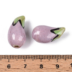 Perles en porcelaine manuelles&nbsp;PORC-T133-16