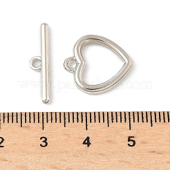 Herz-Knebelverschlüsse aus Legierung&nbsp;FIND-B047-22P