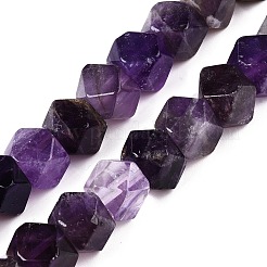 Natürlichen Amethyst Perlen Stränge&nbsp;G-T138-44