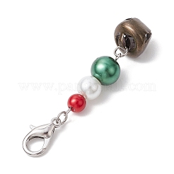 Decoración colgante de campana de hierro de navidad&nbsp;HJEW-JM02347