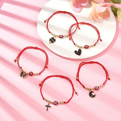 Charm-Armband aus Legierung&nbsp;BJEW-JB09626