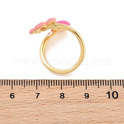 Offene Manschettenringe aus Messing für Damen&nbsp;KK-CBA17E5-03G-01