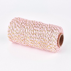 Cordon en coton macramé 2 pli&nbsp;OCOR-WH0032-02F