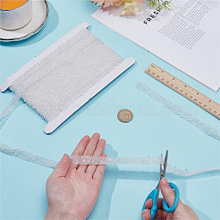 1 Rolle Harz-Strasse mit Perlenbesatz aus Kunststoffimitat&nbsp;DIY-BC0015-57B