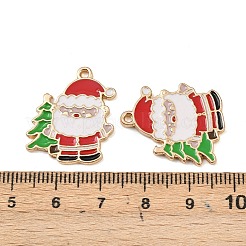 Noël pendentifs émail en alliage&nbsp;ENAM-I081-01KCG-08