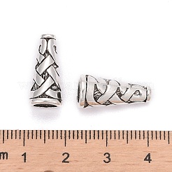 Cono in lega di lega di stile tibetano&nbsp;TIBEB-00821-AS-NF