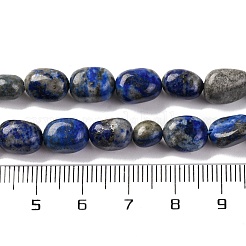 Natürlicher Lapislazuli Perlenstränge&nbsp;G-G146-A34-01