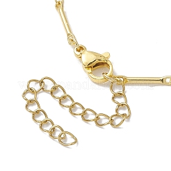 Herstellung von Messing-Gliederkettenarmbändern&nbsp;AJEW-JB01219-01