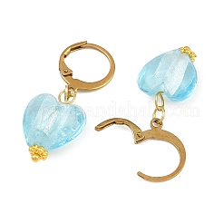Boucles d'oreilles créoles en acier inoxydable 304&nbsp;EJEW-JE04475