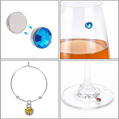 DIY-Set zur Herstellung von Weinglasanhängern&nbsp;DIY-BC0005-58