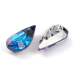 Geprägte Glas Strass Anhänger&nbsp;GLAA-J101-06A-001BB