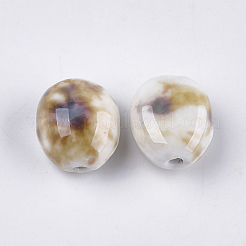 Manuell Porzellan Perlen&nbsp;PORC-S498-26G