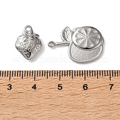 10 pendentif en acier inoxydable 304&nbsp;STAS-P426-09P