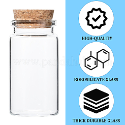 Botellas de vidrio frasco de vidrio grano contenedores&nbsp;AJEW-SP0003-91A