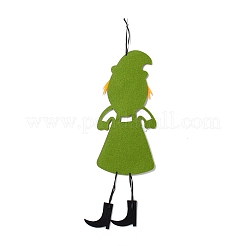 Halloween Thema Filz Stoff hängende Türschilder&nbsp;LS-HJEW-B005-04