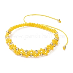 Glas geflochtenen Perlen Armbänder&nbsp;BJEW-MZ00304-01