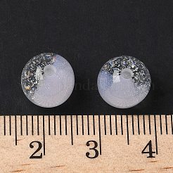 Perles de résine bicolores&nbsp;RESI-Q025-02B-C