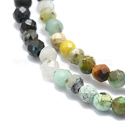 Natürliche Chrysokolla und Lapislazuli Perlen&nbsp;G-P457-A01-08