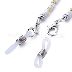 2 Stück Brillenketten aus Glasperlen&nbsp;AJEW-DJ0003-59