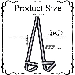 2 sangle réglable en polyester&nbsp;AJEW-CY0002-77