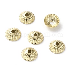 Tapas de abalorios de latón&nbsp;KK-H739-14G