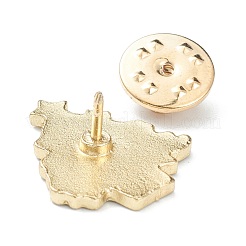 Broches de esmalte de aleación con temática navideña&nbsp;JEWB-A001-07