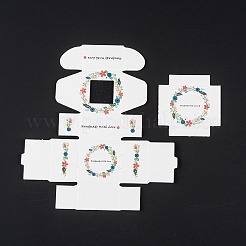 Confezione regalo di carta kraft creativa pieghevole rettangolare&nbsp;CON-B002-04C-01