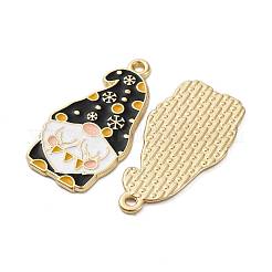 Noël pendentifs émail en alliage&nbsp;ENAM-V002-02D-G