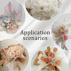 2 sacchetto di organza per confezionare fiori&nbsp;DIY-GF0009-25