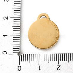 304 Edelstahl-Emaille-Anhänger&nbsp;STAS-Z146-02G-03
