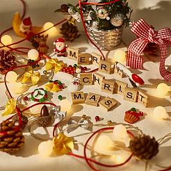 DIY weihnachtsthema schmuckherstellung kits&nbsp;DIY-CA0002-79