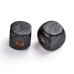 Cuentas de madera natural teñidas&nbsp;X-WOOD-S617-10-LF