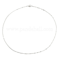 Ensemble de colliers et chaînes en acier inoxydable 304 pour hommes et femmes&nbsp;STAS-YW0002-01P