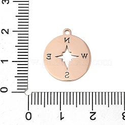 Ionenplattierung (IP) 304 Edelstahlanhänger&nbsp;STAS-T044-236RG