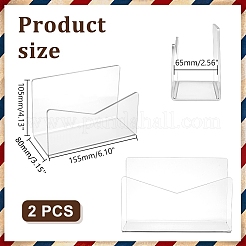Acryl-Postständer&nbsp;DIY-WH0430-737