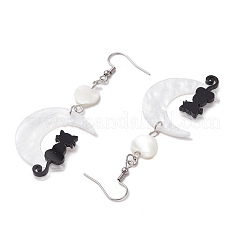 Orecchini pendenti acrilico&nbsp;EJEW-JE06333-01