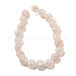 Fili di perline quarzo roso  naturale &nbsp;G-P536-A07-01