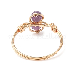 Natürliche & synthetische Edelstein Fingerringe&nbsp;RJEW-JR00945-01