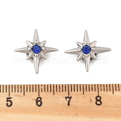 Ohrclips mit Strasssternen&nbsp;EJEW-B116-01P-02