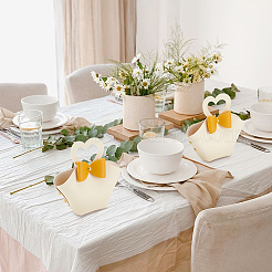 Faltbare Süßigkeitenbeutel aus Kunstleder für die Hochzeit&nbsp;CON-WH0089-54A