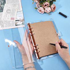 Copertina per quaderno a fogli mobili in pvc&nbsp;AJEW-CP0011-70B