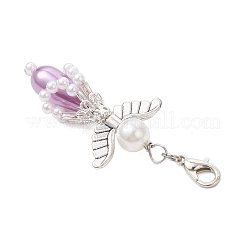 Décorations suspendues en plastique ABS imitation perle&nbsp;HJEW-JM03622